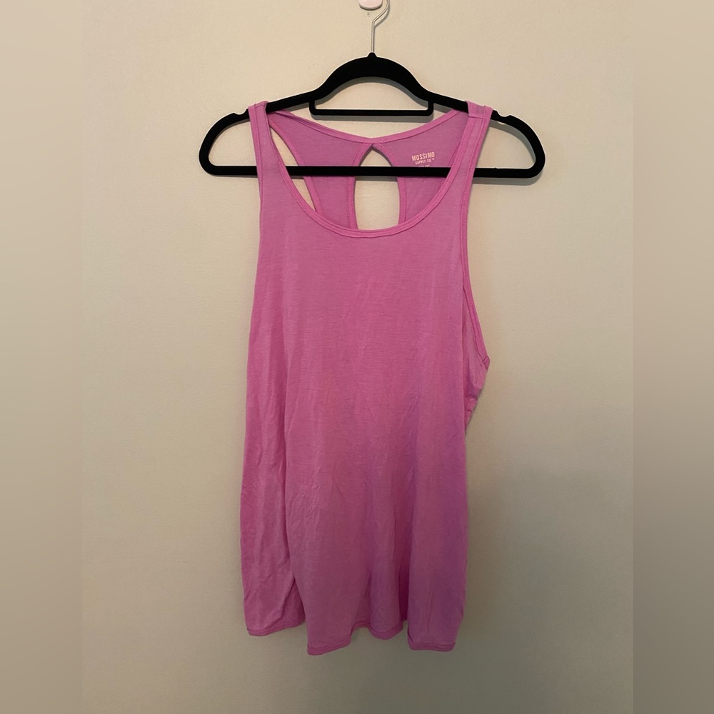 Pink tank top